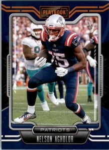 2021 Panini Playbook Orange #78 Nelson Agholor - FB - Picture 1 of 2