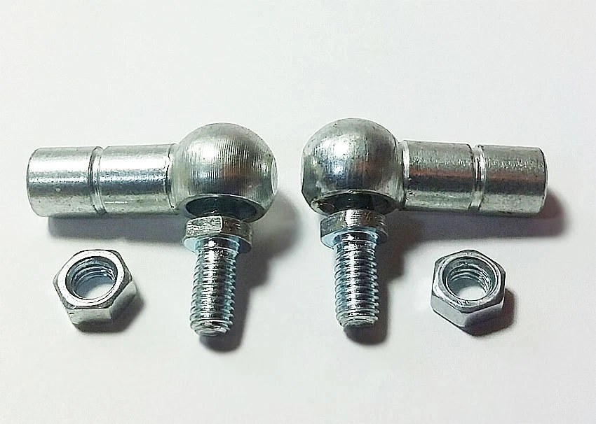 2 x Vergaser - Kugelkopf Gelenk Gasgestänge Winkelgelenk Solex SU Weber Dellorto