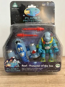 ELC PLANET PROTECTORS ‘REEF’ PROTECTOR OF THE SEA FIGURE & VEHICLE BNIB - Picture 1 of 4