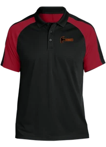 Hammer Bowling Tournament Polo Black/Red - Picture 1 of 1
