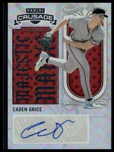 2025 Panini Crusade - Majestic Marks - Caden Grice Auto - Picture 1 of 2