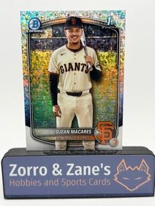Djean Macares 2025 Bowman cromo primer mini diamante #BCP-237 Giants - Imagen 1 de 2