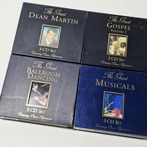 The Great Dean Martin Musicals Gospel Ballroom 3CD Box Set Lot x4 VGC Rare - Picture 1 of 7