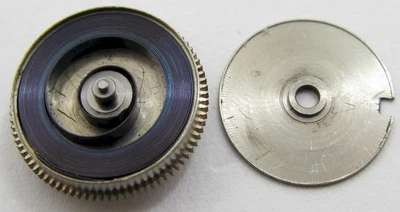 Vulcain Cricket сигнализации 120 часы часть полный время баррель / синий основной пружины... - Изображение 1 из 2