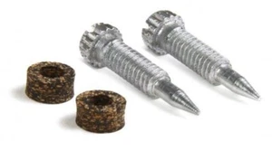 Holley Steel Idle Mixture Screws With Serrated Heads & Cork Gaskets - Twin Pack. - Picture 1 of 1