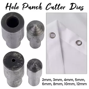 Troqueles cortadores perforadores de orificios de 2 mm a 20 mm - Compatible con máquina de prensa manual DK98 - Imagen 1 de 12