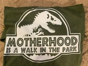 Motherhood Gildan Army Green Shirt - Picture 1 of 1