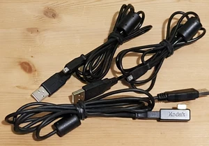 3x Genuine KODAK USB Camera Cables / FREE UK P&P - Picture 1 of 2