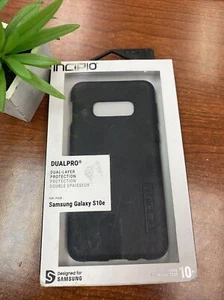 INCIPIO 10 Ft Drop Tested DUALPRO Case for Samsung Galaxy S10e - Black - Picture 1 of 4