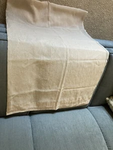 Crushed Voile transparente Stange-Tasche Vorhänge 51” x 63” beige - 5 Paneele - Bild 1 von 2