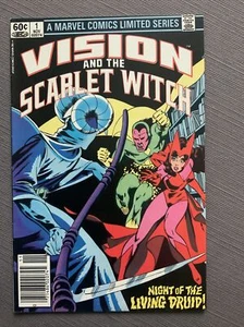 Vision and Scarlet Witch 1 1st limited series Marvel Avengers - Picture 1 of 12