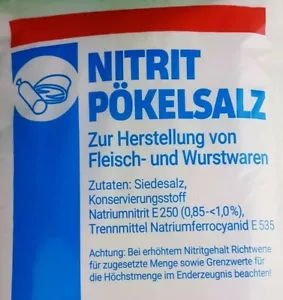 5 Kg Pökelsalz Nitritpökelsalz erhöht 0,85 -< 1,0 % - Bild 1 von 1