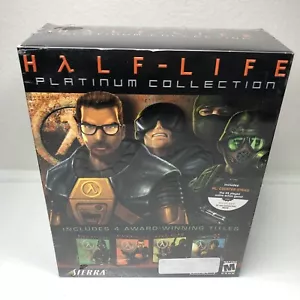 HALF-LIFE PLATINUM COLLECTION 2001 PC CD-Rom Big Box Video Game NEW SEALED RARE - Picture 1 of 24