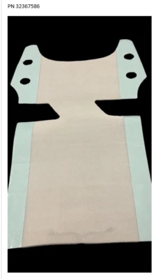 Panel calefactor asiento superior delantero genuino Volvo XC90 XC60 S90 V60 con válvula 32367586 Foto 1 de 2