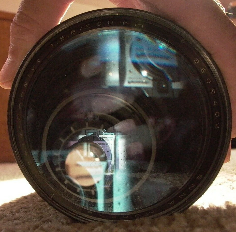 Enna Tele Ennalyt 5,6/600 mm #3808402 Desconocido Lente Montaje Rosca 70x1 mm Tornillo OK Foto 1 de 4