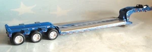 DCP BLUE  FONTAINE MAGNITUDE TRI AXLE  LOW BOY TRAILER 1/64 60-1480 T - Picture 1 of 1