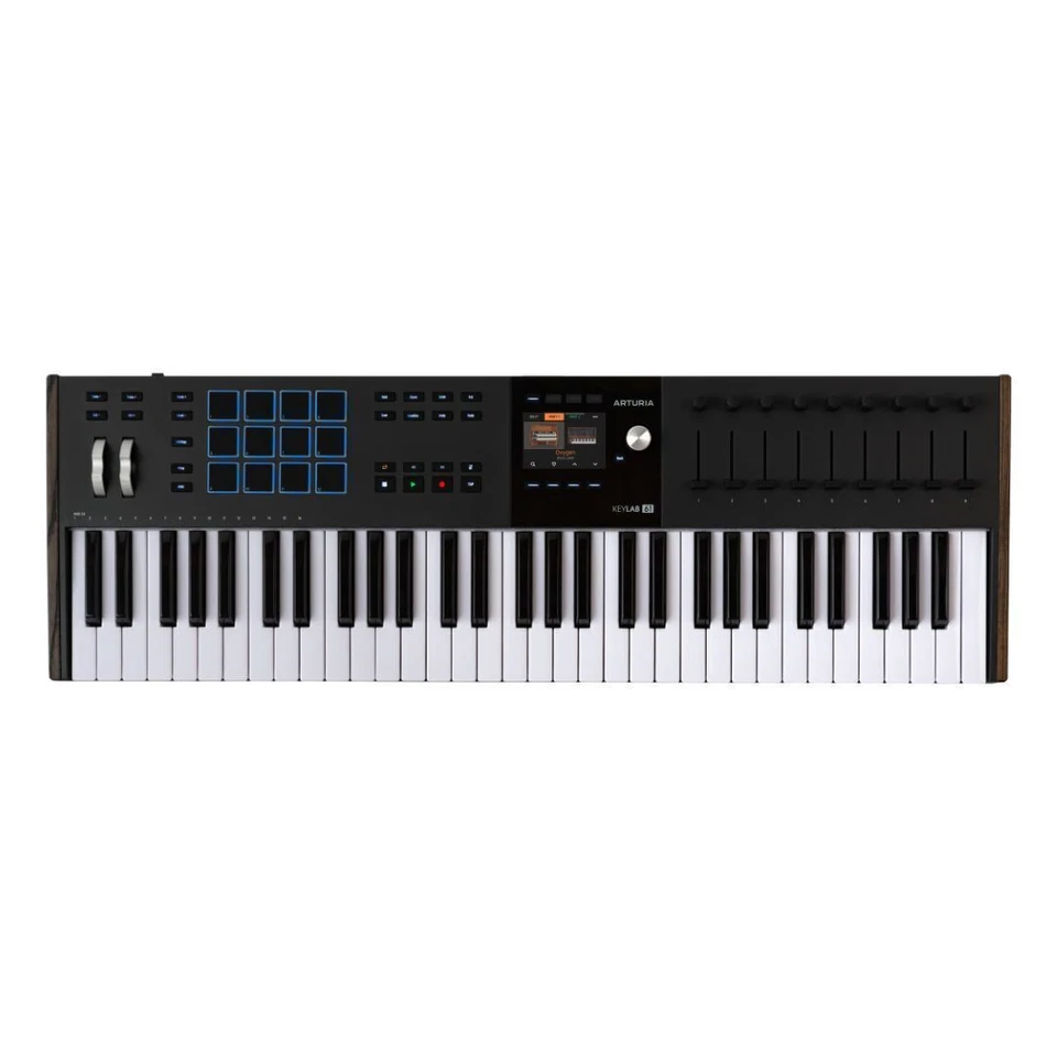 Arturia KeyLab Mk3 61 Keyboard MIDI Controller DAW Integration (Black) - Image 1 of 4
