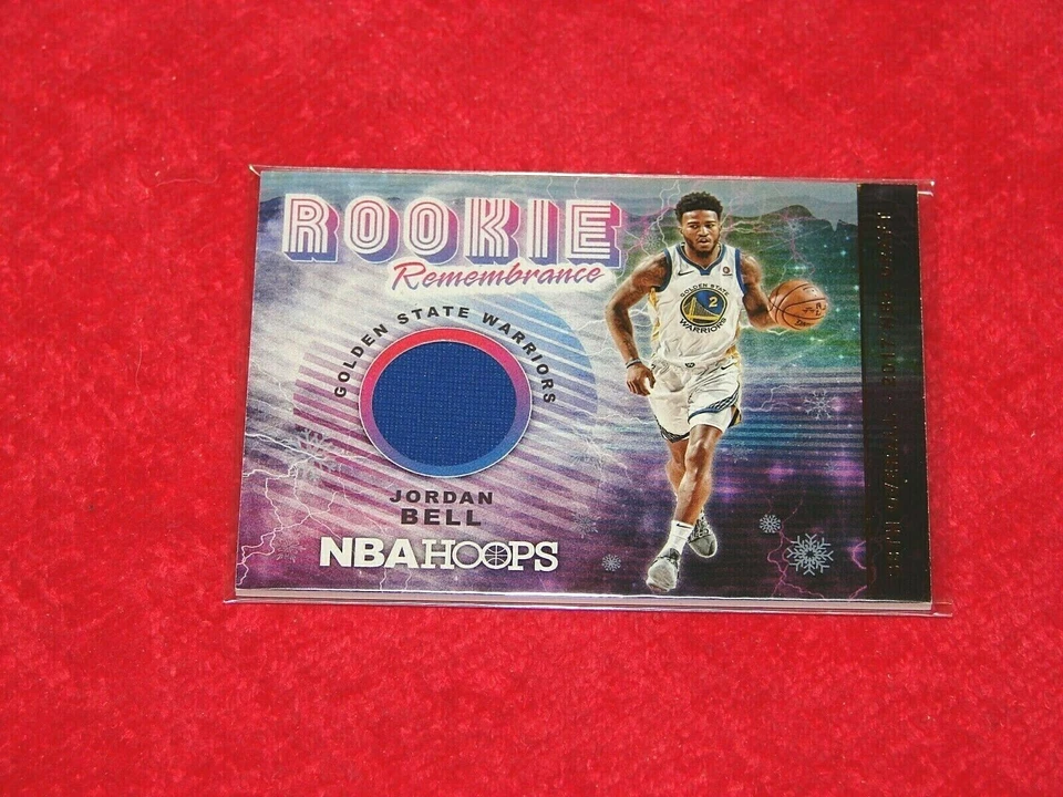 JORDAN BELL WARRIORS 2018-19 HOOPS ROOKIE REMEMBRANCE JERSEY (AG496) - Image 1 of 1