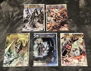 Star Wars Obi-Wan & Anakin #1-5 (2015) Marvel 5-Book Lot Complete Set Full Run - Picture 1 of 7