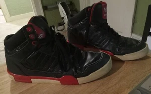 Adidas Mens Originals D74310 Black Basketball Shoes Sneakers Size 11 - Picture 1 of 16