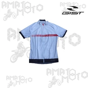 Camiseta Bici Mujer Blanca Manga Corta Gist Deporte Fitness Bicicleta Estática - Imagen 1 de 1