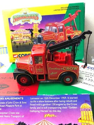 SCAMMELL HIGHWAYMAN CRANE SET JOHN CROW & SONS CORGI CLASSICS 16101 LE MIB - Image 1 of 4