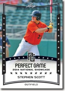10-Count Lot STEPHEN SCOTT 2014 Leaf Perfect Game All-American Rookies 