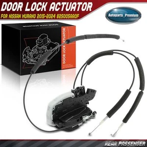 Rear Right Passenger Door Lock Actuator for Nissan Murano 2015-2024 825005AA0F - Picture 1 of 9