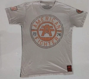 Camiseta de dos caras American Fighter Training Division gris adulto talla XL - Imagen 1 de 7