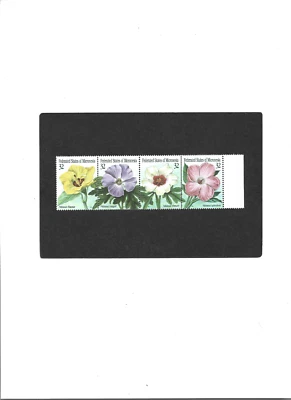 MICRONESIA  STAMP  "Flowers"  #228 MNH F-VF  32 value  1995 ssue - Image 1 of 2