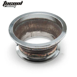 Adapter fit 4" to 3" V-Band Flange For Turbo Charger Elbow Down Manifold pipe  - Picture 1 of 5