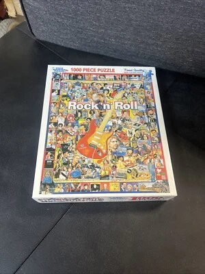 White Mountain Puzzles Rock 'N Roll - 999 Piece Jigsaw Puzzle - Image 1 of 4