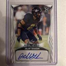2023 Leaf Draft - Autographs #BA-JG1 Jalen Graham (AU, RC)