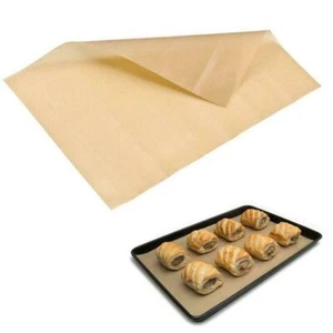 2x Pack of Non-Stick Reusable Oven Tray Baking Mat Liner Cooking Sheet 25 x 33cm - Picture 1 of 4