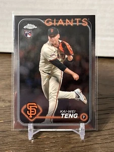 2024 Topps Chrome Update Kai-Wei Teng SF Giants Rookie RC # USC102 - Bild 1 von 2