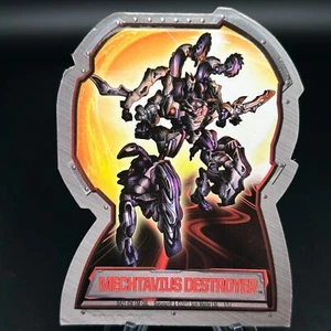 Bakugan MECHTAVIUS DESTROYER Metal KEY Card 2011 BA21-EM-SM-GBL 1/1J IMPRINTED - Picture 1 of 8