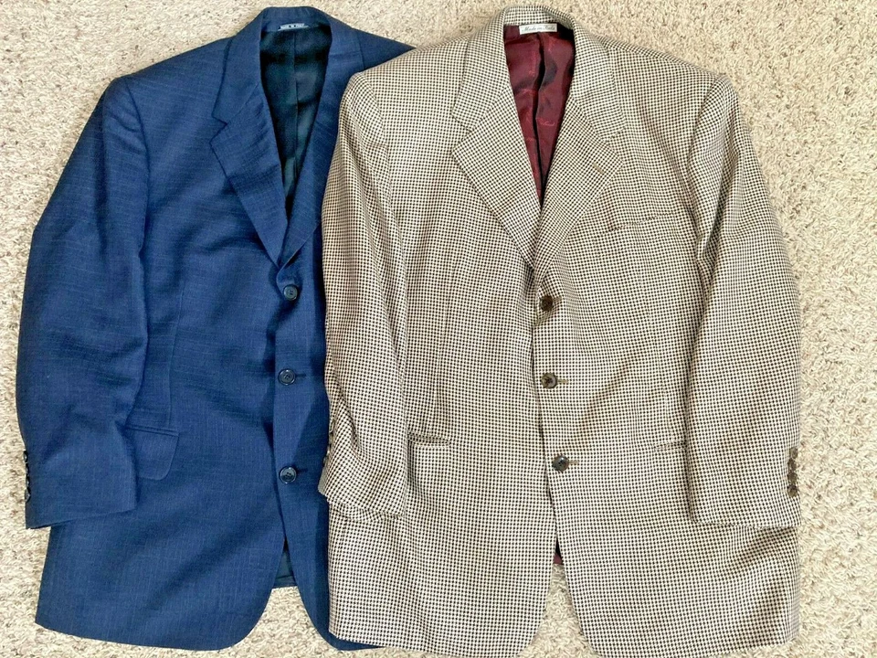 2 Tailored Blazer Jackets Rosetti ~ Belvest~  Made In Italy - Image 1 of 4