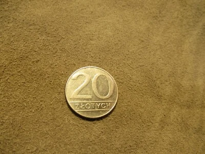 1989 POLAND 20 ZLOTYCH COIN CIRCULATED COPPER-NICKEL - Image 1 of 4