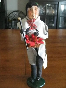 Byers Choice 1991 First Edition Dickens Series Happy Scrooge Christmas Carolers - Picture 1 of 8