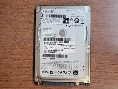 OEM HGST MHY2160BH 160GB 5400RPM SATA HDD HARD DRIVE CA06889-B377000T V000102020 - Image 1 of 3