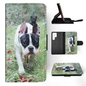 FLIP CASE FOR SAMSUNG GALAXY|FRENCH BULLDOG DOG 17 - Picture 1 of 120