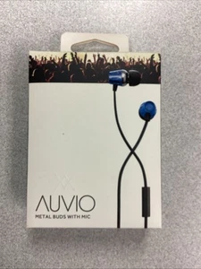 Auvio Metall Buds mit Mikrofon blau 330-1601 - Bild 1 von 2