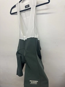 PAS NORMAL STUDIOS SOLITUDE BIB SHORTS SS24DARK MOSS Sold out Cycling Bike - Picture 1 of 16