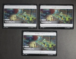 Back-Alley Bar (X3) 277/298 Uncommon Riftbound Origins - Picture 1 of 2