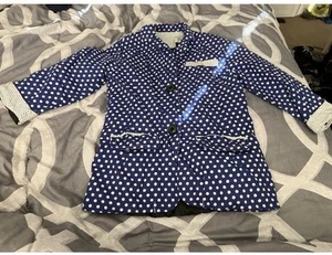 Blazer Youth Boy Polka Dot Blue Small - Picture 1 of 8