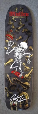 Rodney Mullen Firmado BONES BRIGADE Serie 16 Tabla de Monopatín Blem Foto 1 de 4