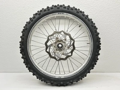 2012 KTM 250SX Front Wheel 21 Inch Tire Rim Sprocket Hub 77109001044 Dirt Bike - Image 1 of 4