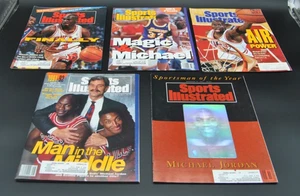 Vintage Sports Illustrated MICHAEL JORDAN (lot of 5) 1991 - Picture 1 of 24