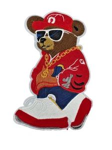 POLO RALPH LAUREN EXTRA LARGE SEW ON BEAR PATCH VERY RARE AUTHENTIC #19  !!!!!!! - Picture 1 of 1