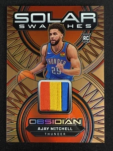 Ajay Mitchell Rookie Patch RC 2024-25 Panini Obsidian Solar Swatches /60 #SS-AJA - Picture 1 of 10